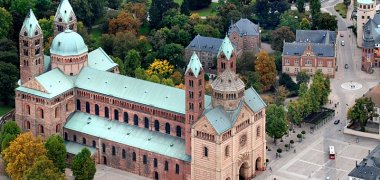 Cathedral aerial view