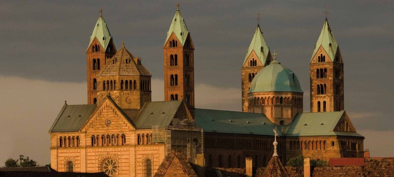 View from the monastery to the imperial cathedral