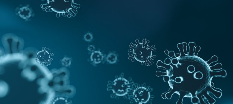 Darstellung eines Virus