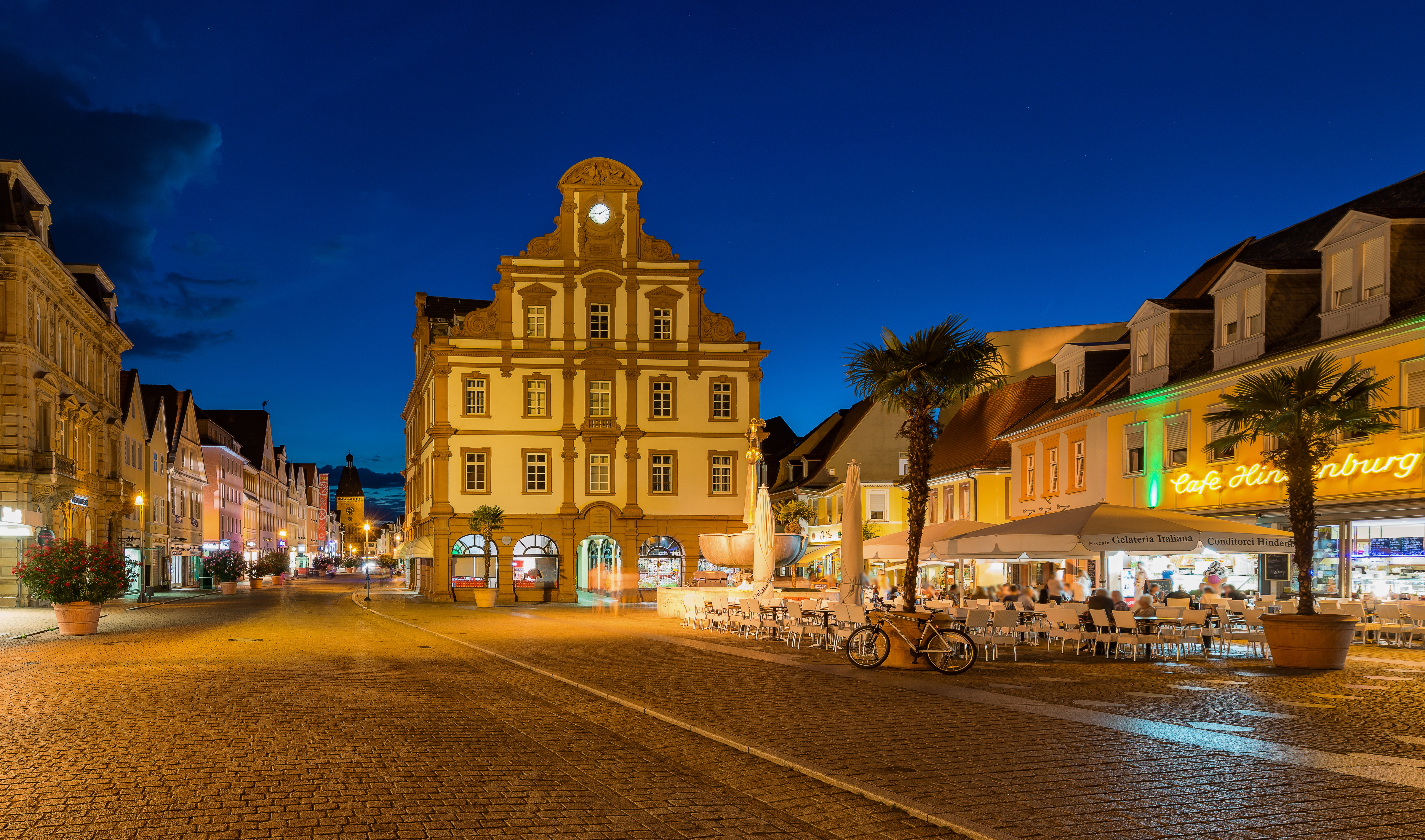 Blick auf die alte Münze