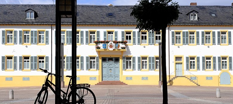 Bicycle in front of the Bishop's Palace