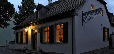 Feuerbach House in the evening