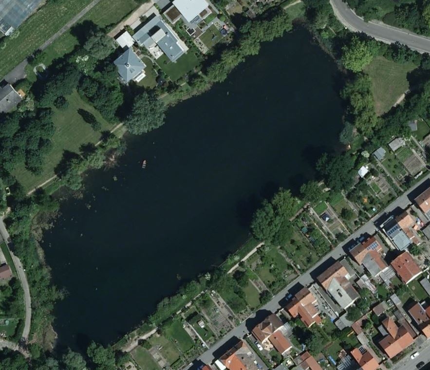 Luftbild Russenweiher Luftbild Russenweiher