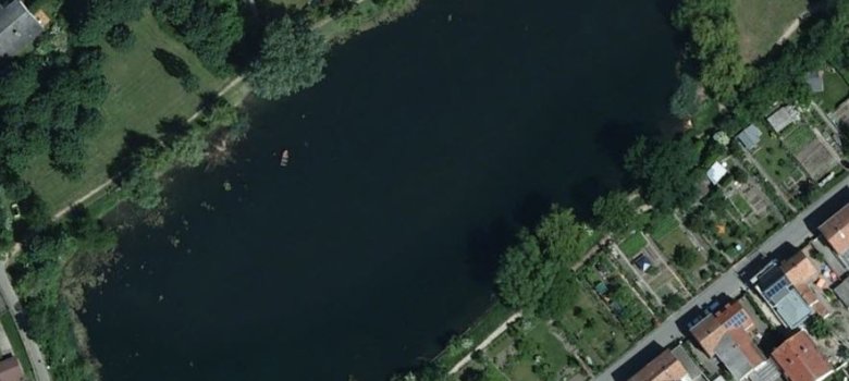 Luftbild Russenweiher