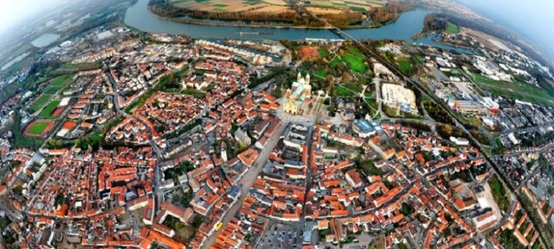 Speyer von oben Speyer von oben