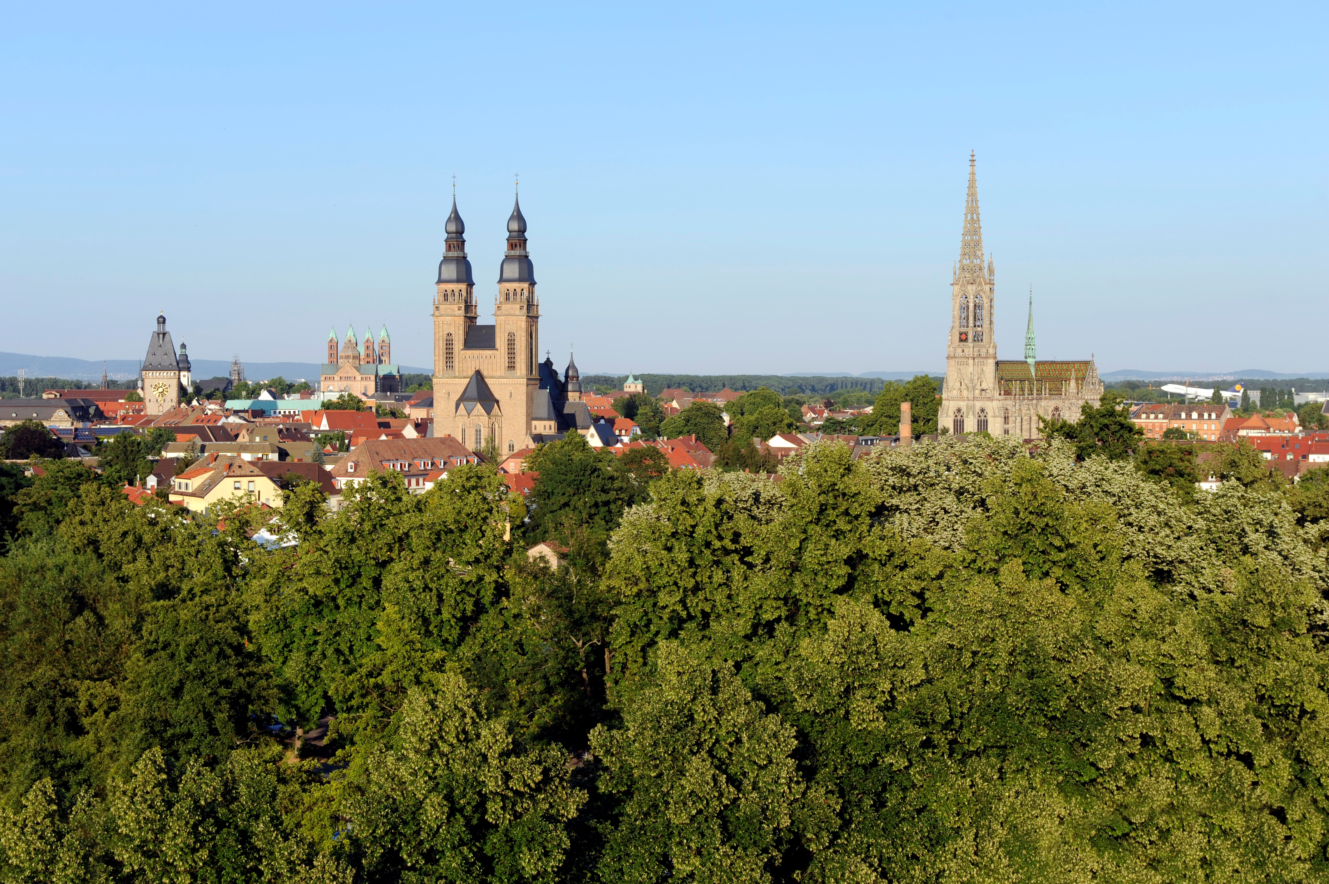 Tuerme der Stadt Speyer