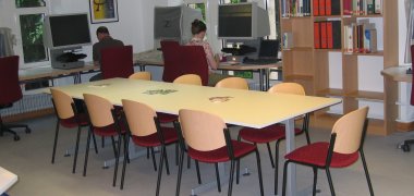 Lesesaal im Zentralarchiv