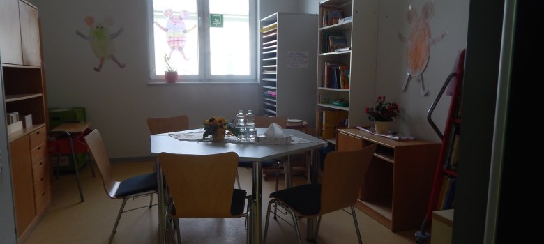 Das Elternsprechzimmer der Kita