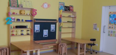 Der Vorschulraum der Kita