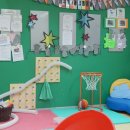 Die Vorschulwand der Kita