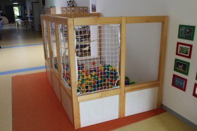 Das Bällebad der Kita Pünktchen Das Bällebad der Kita Pünktchen
