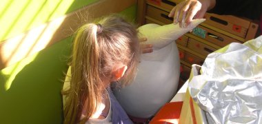 Basteln eines Einhorns