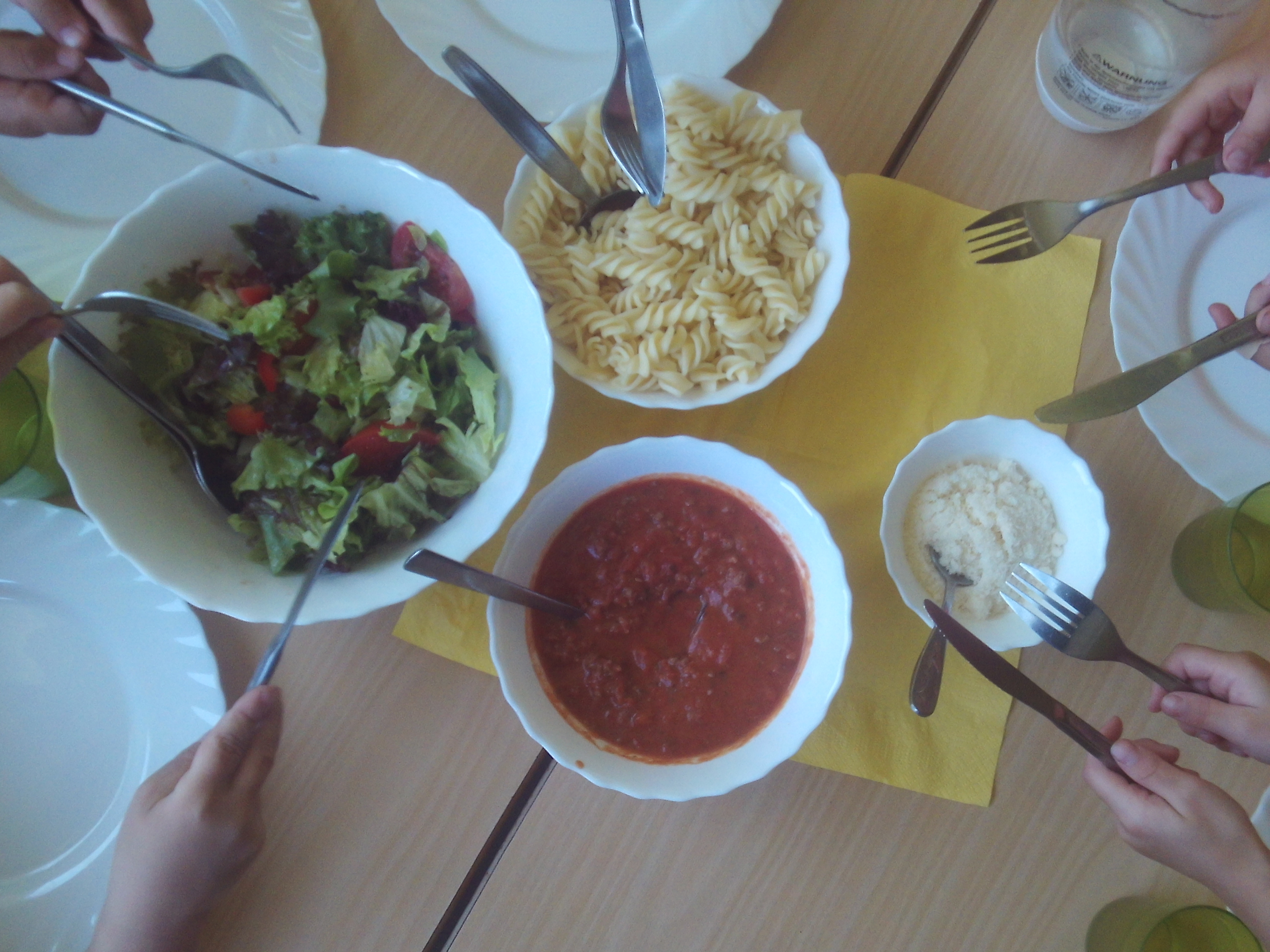 Mittagessen in der Schatzinsel