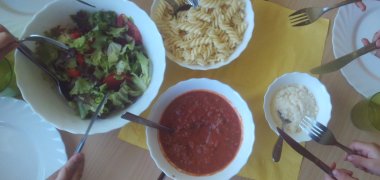 Mittagessen in der Schatzinsel