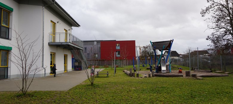 Außengelände der Kita
