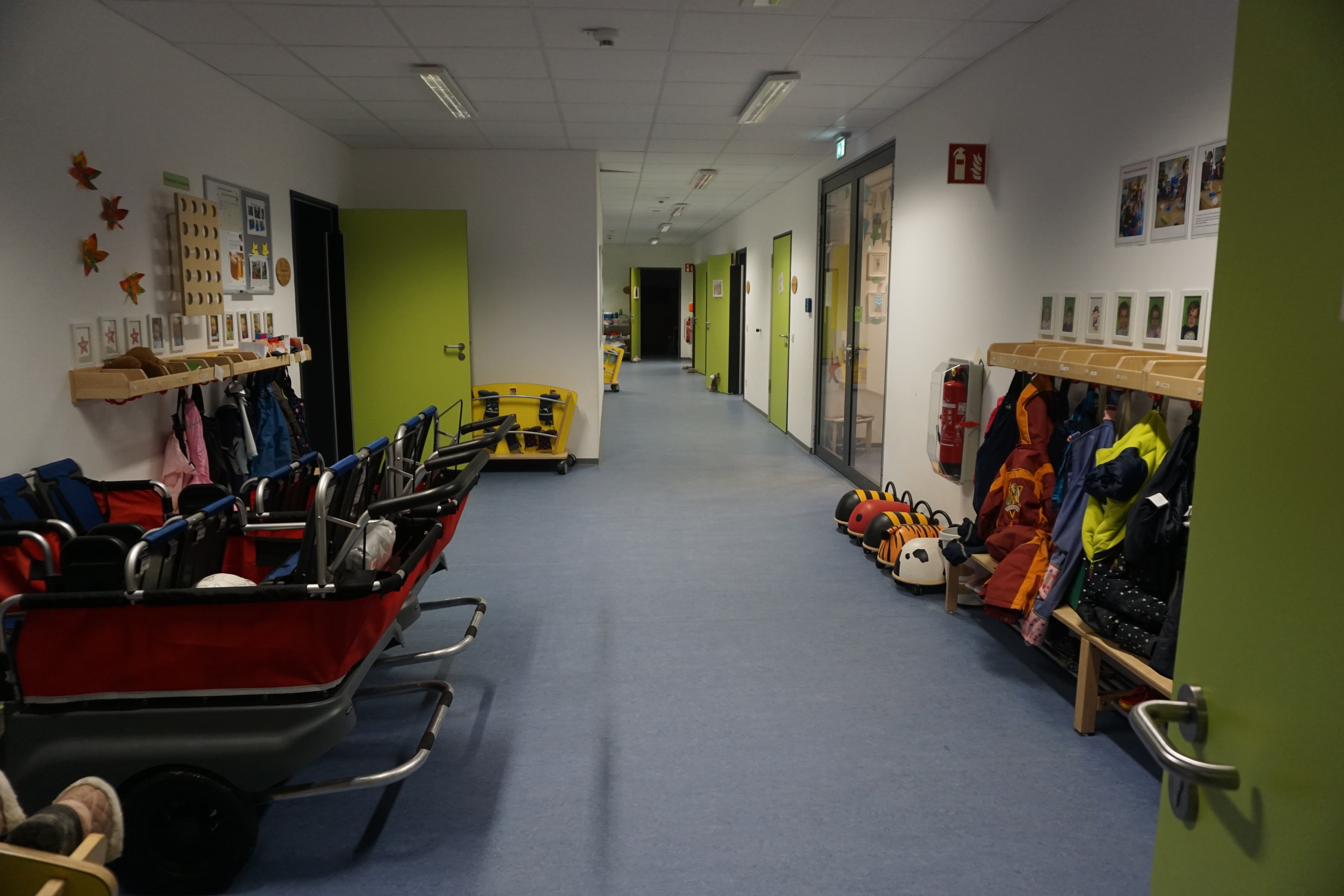 Flur der Kita