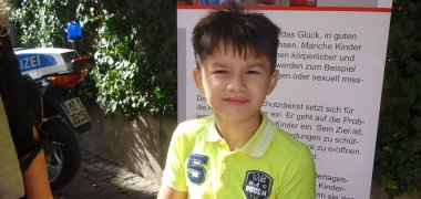 Aktion mit dem Caritas-Kinderschutzdienst