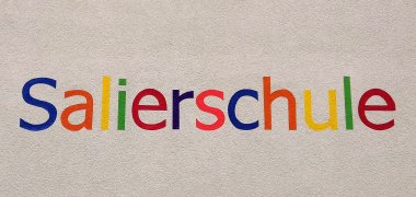 Schriftzug der Salierschule