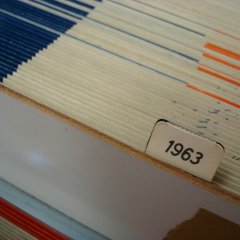 Diese s/w-Negative umfassen Zeitraum 1950-1992. Das Team des Stadtarchivs bettete sie in Archivkartons um, die mit fortlaufenden Nummern und den Jahresangaben der enthaltenen Negative versehen wurden.