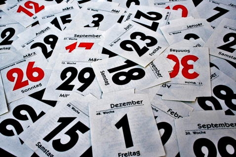 Kalenderzettel Kalenderzettel