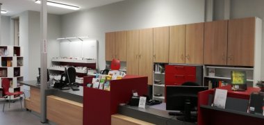 Theke der Stadtbibliothek Speyer Theke der Stadtbibliothek Speyer