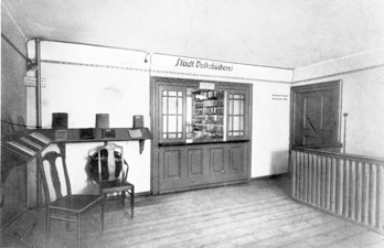 Volksbücherei anno dazumals Volksbücherei anno dazumals