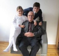 aktiv dabei 3 - 2016 Helmut Bürger mit Katharina und Leonhard