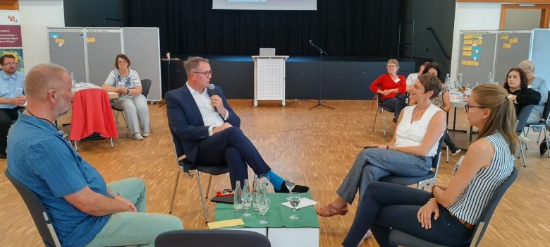 Fachtag Neue Nachbarschaften mit Staatsminister des Landes Rheinland-Pfalz Alexander Schweitzer