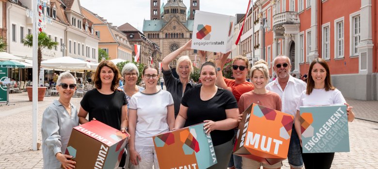 Gruppenbild Speyerer Freiwilligenagentur Spefa Speyer