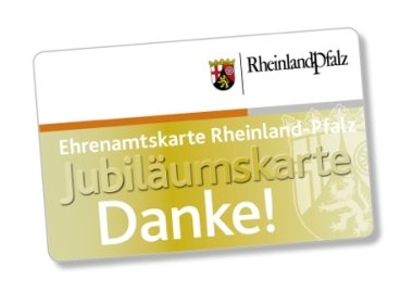 Jubiläums-Ehrenamtskarte RLP
