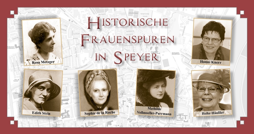 Postkarte Historische Frauenspuren in Speyer