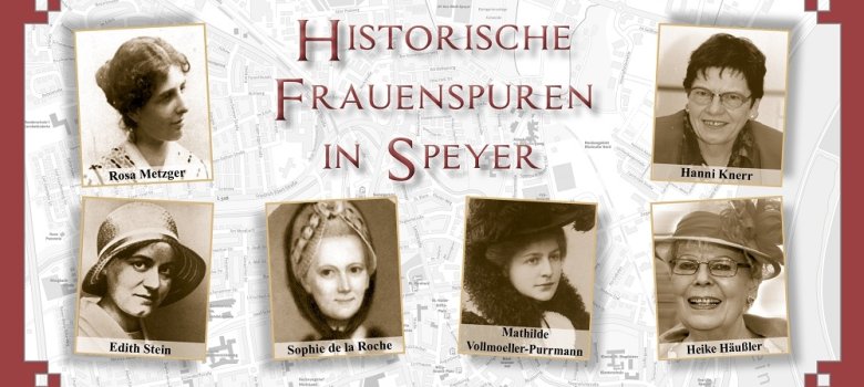 Postkarte Historische Frauenspuren in Speyer