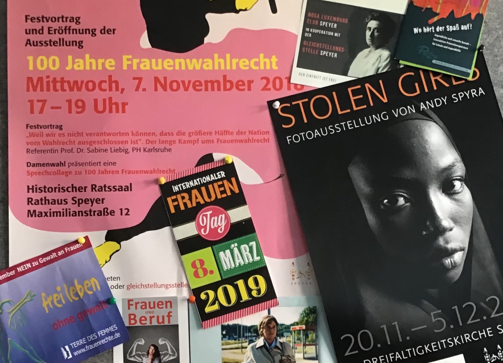 Veranstaltungen der Gleichstellungsstelle