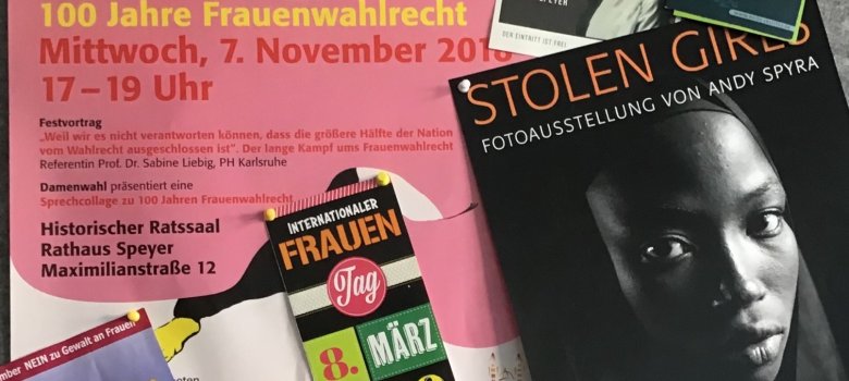 Veranstaltungen der Gleichstellungsstelle