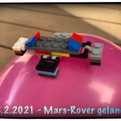 Landung des Mars-Roboters