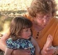 aktiv dabei 1 - 2017 Marianne Lehmann mit Enkelin Rosi