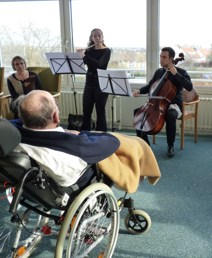 Konzert in der Palliativstation