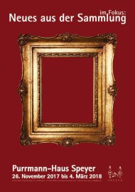 Plakat "im Fokus: Neues aus der Sammlung" Plakat "im Fokus: Neues aus der Sammlung"