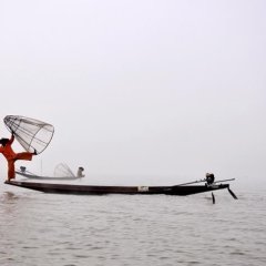 Am Inle-See in Myanmar