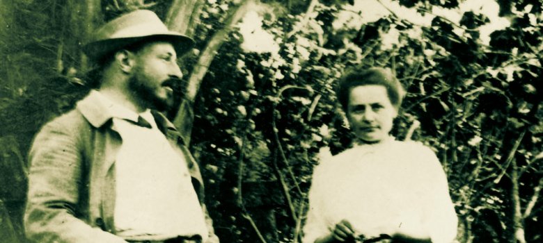 Hans und Mathilde Purrmann auf der Hochzeitsreise, 1912