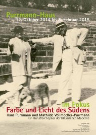 Plakat Farbe und Licht des Südens