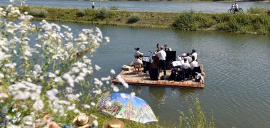 Picknickkonzert im Alten Hafen 2017 mit den Stuttgarter Salonikern