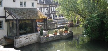 Restaurant an der Eure gelegen