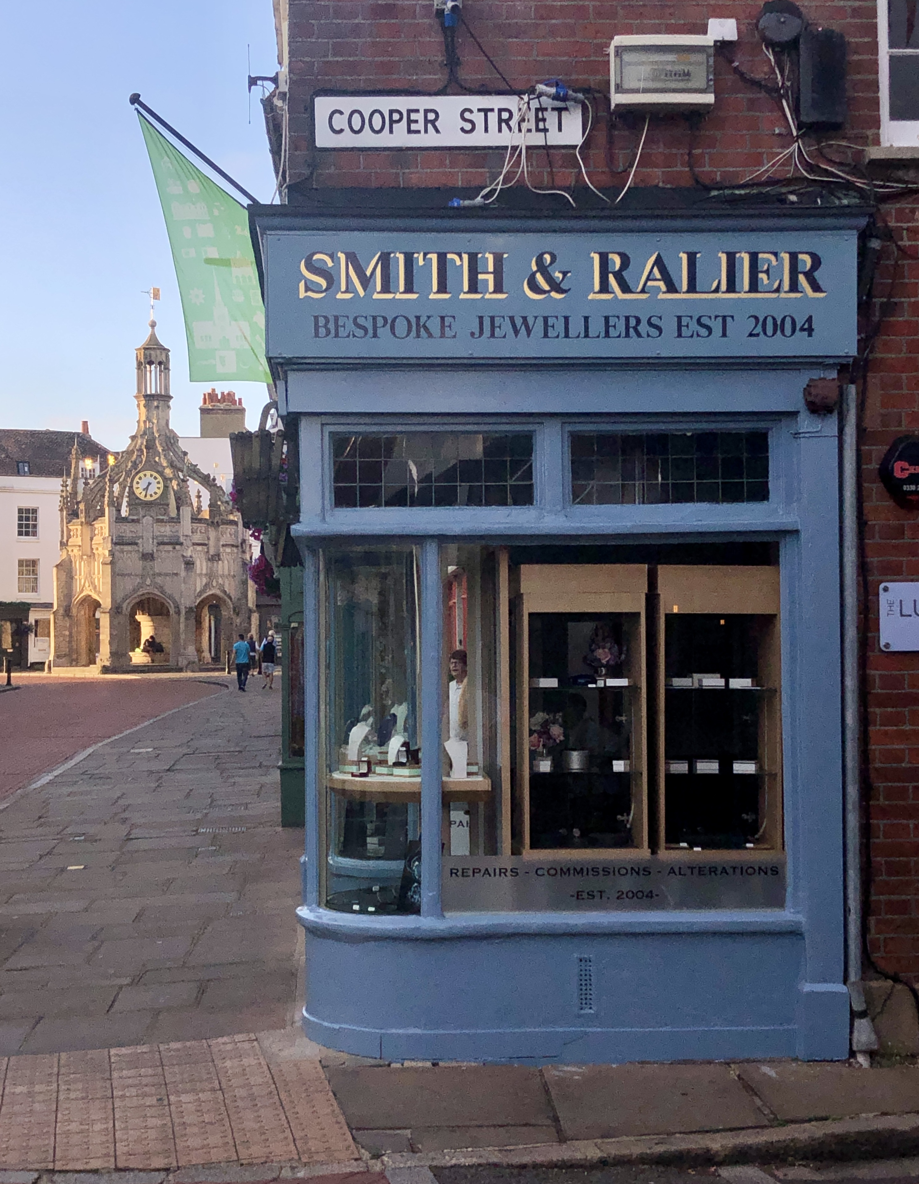 Stadtansicht aus Chichester 