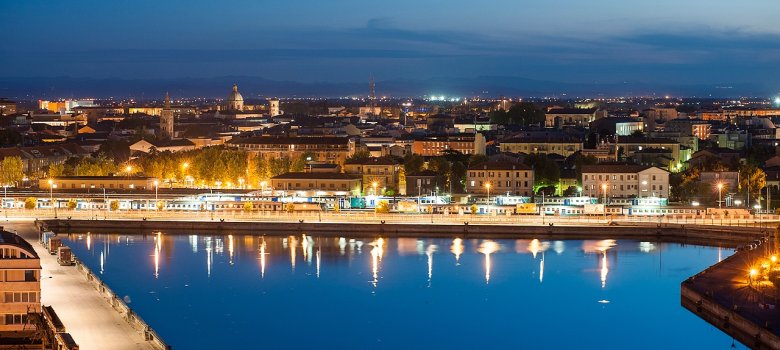 Ravenna bei Nacht