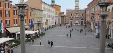 "Piazza del Popolo", Platz mitten in Ravenna