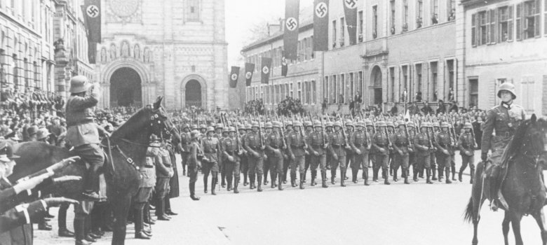 Feierlichkeiten anlässlich des Geburtstags von Adolf Hitler in Speyer, 1936