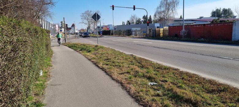 Schifferstadter Straße: Oberflächensondierung