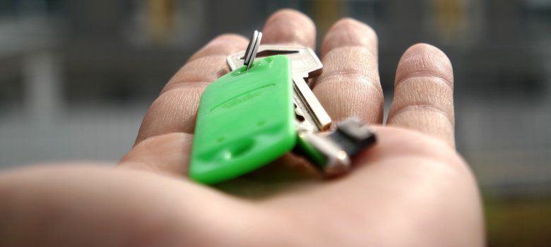 Haus- oder Wohnungsschlüssel