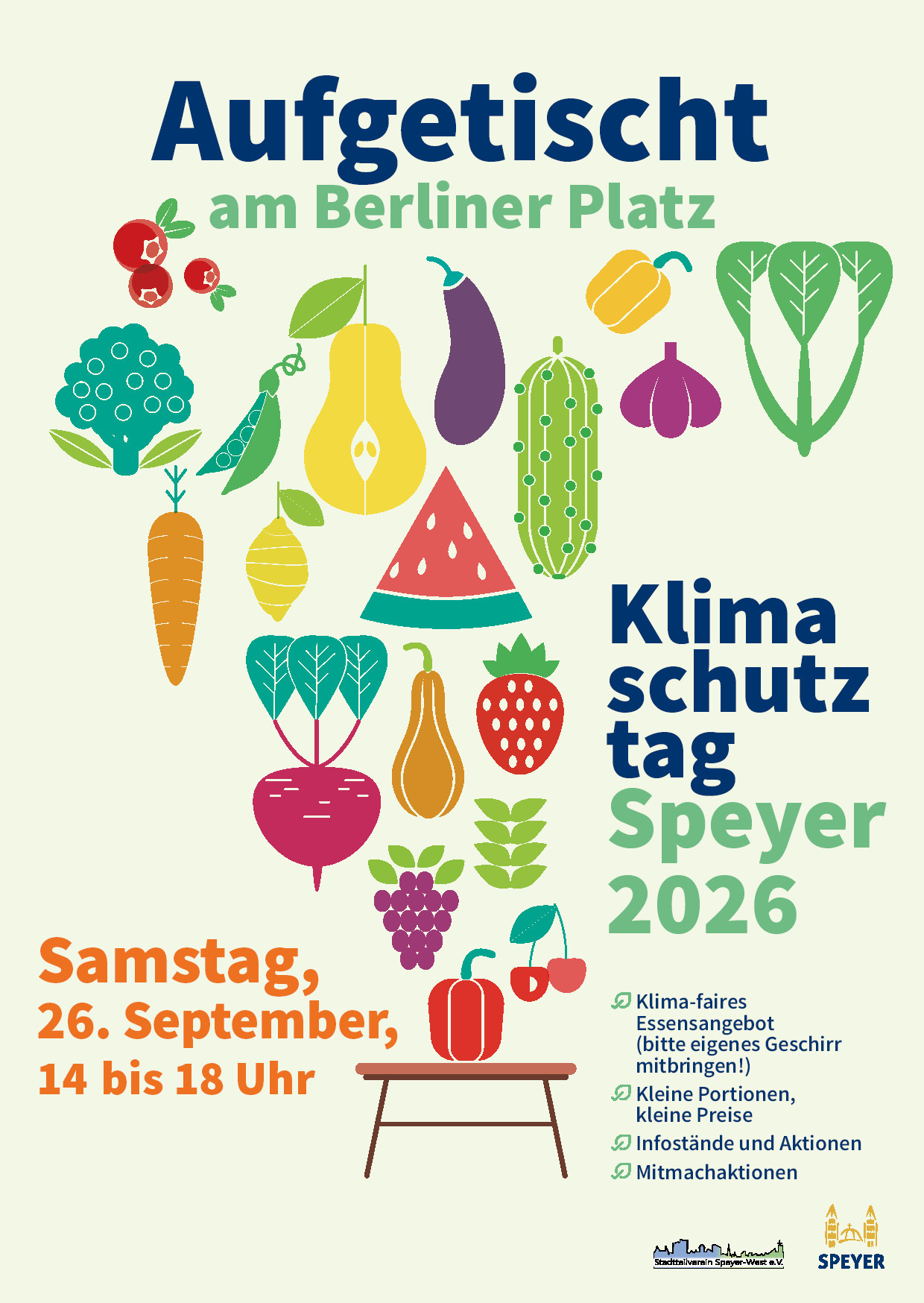 Plakat zum Klimaschutztag Speyer 2026